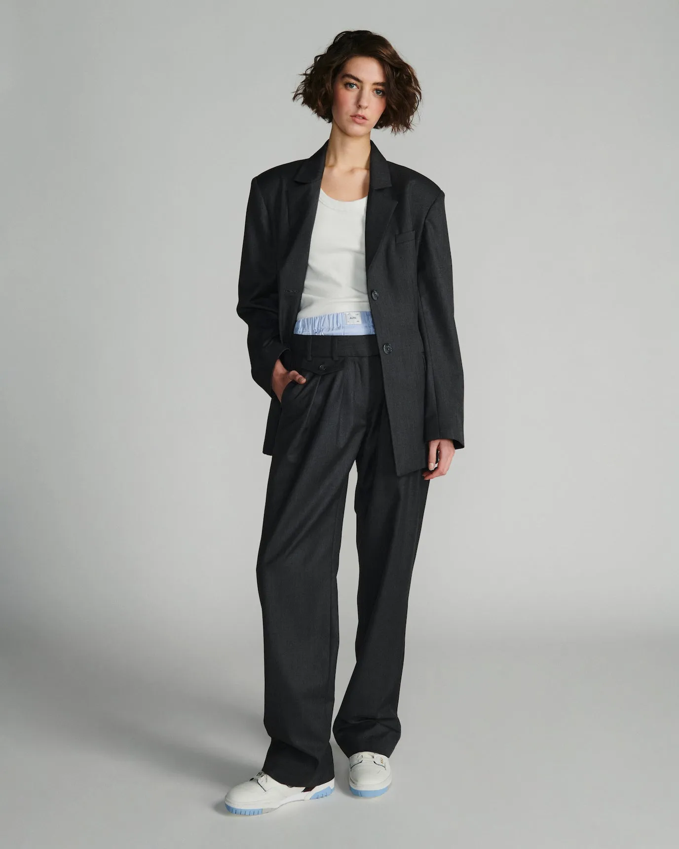 0030 SLATER GREY BLAZER
