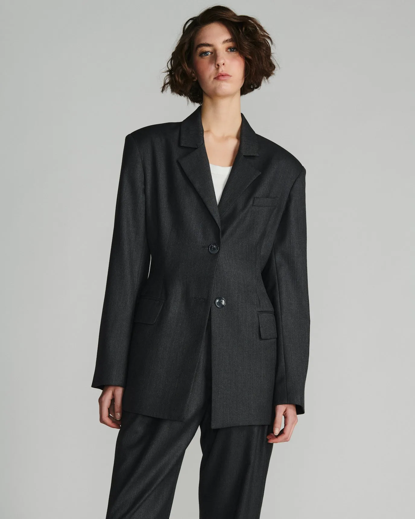 0030 SLATER GREY BLAZER