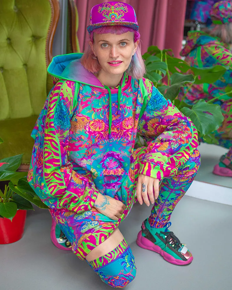 'BOTANICAL BLISS' COMFORTER HOODIE
