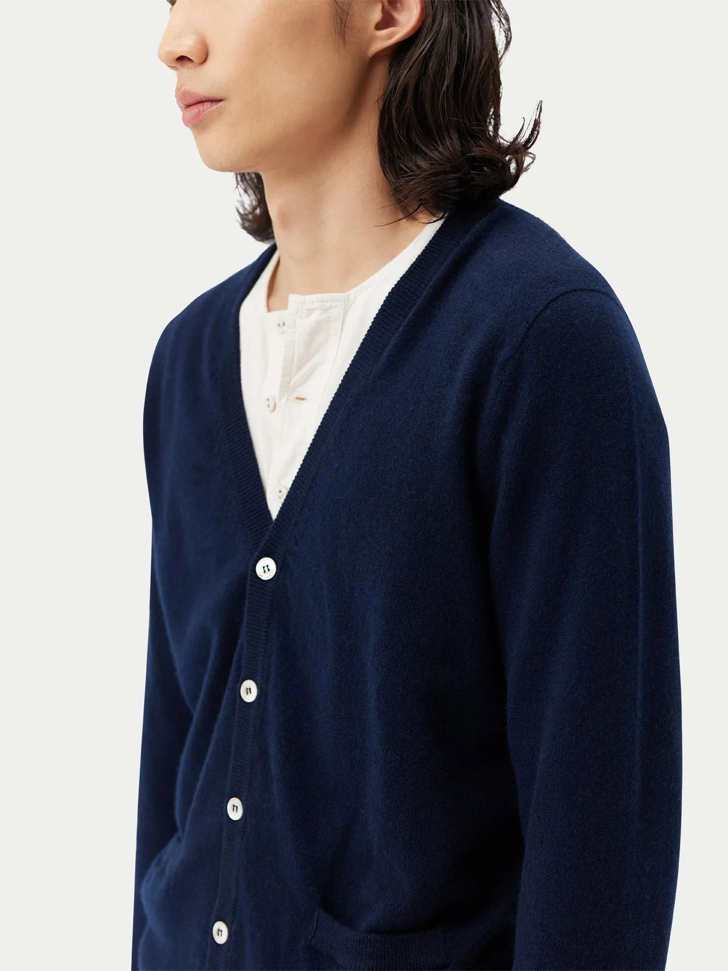 Cashmere V-Neck Cardigan