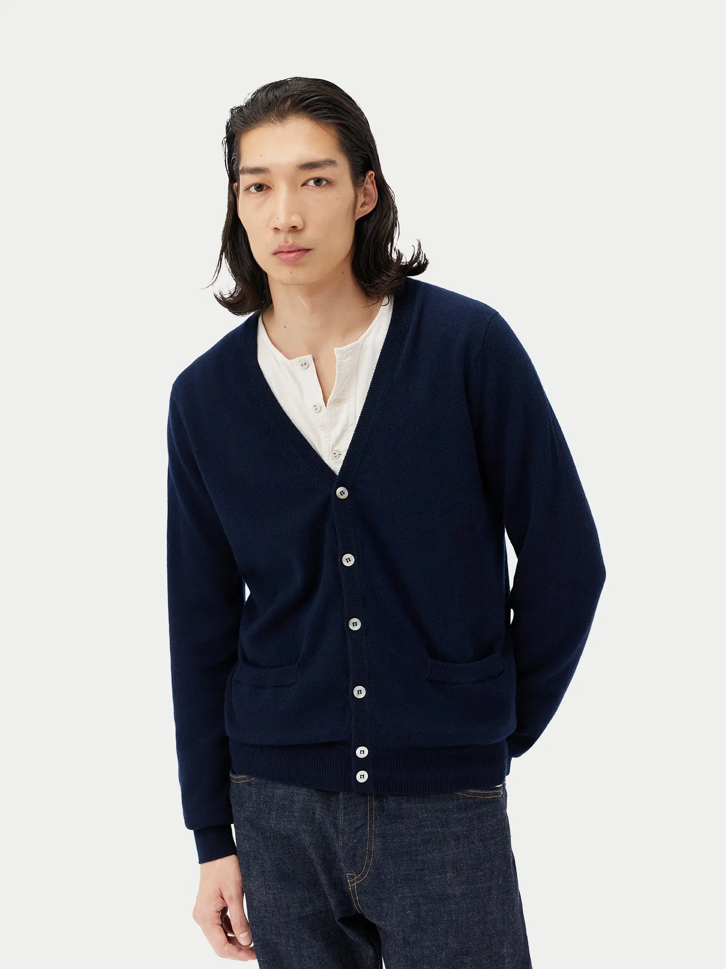 Cashmere V-Neck Cardigan