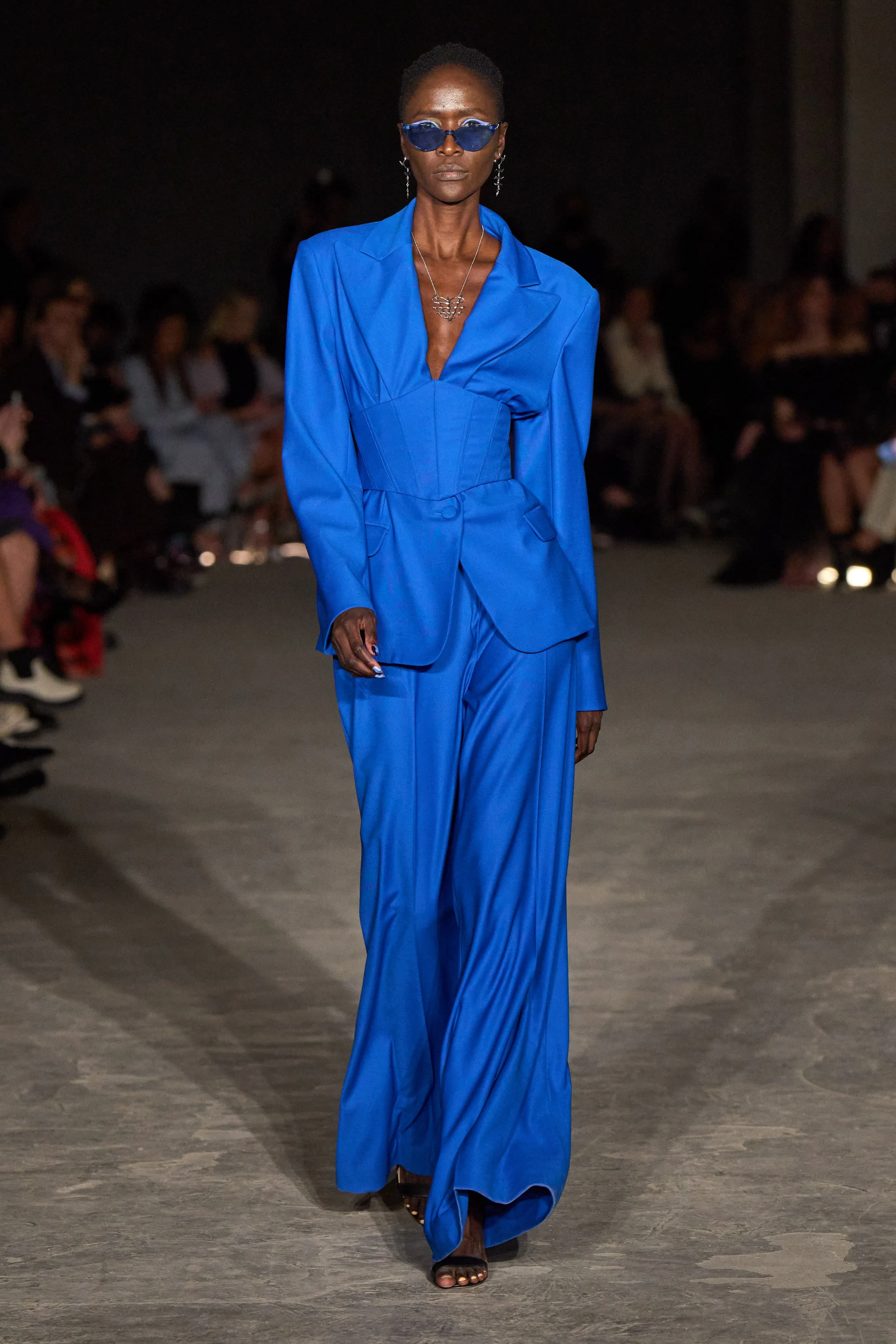 Cobalt Oversized Blazer