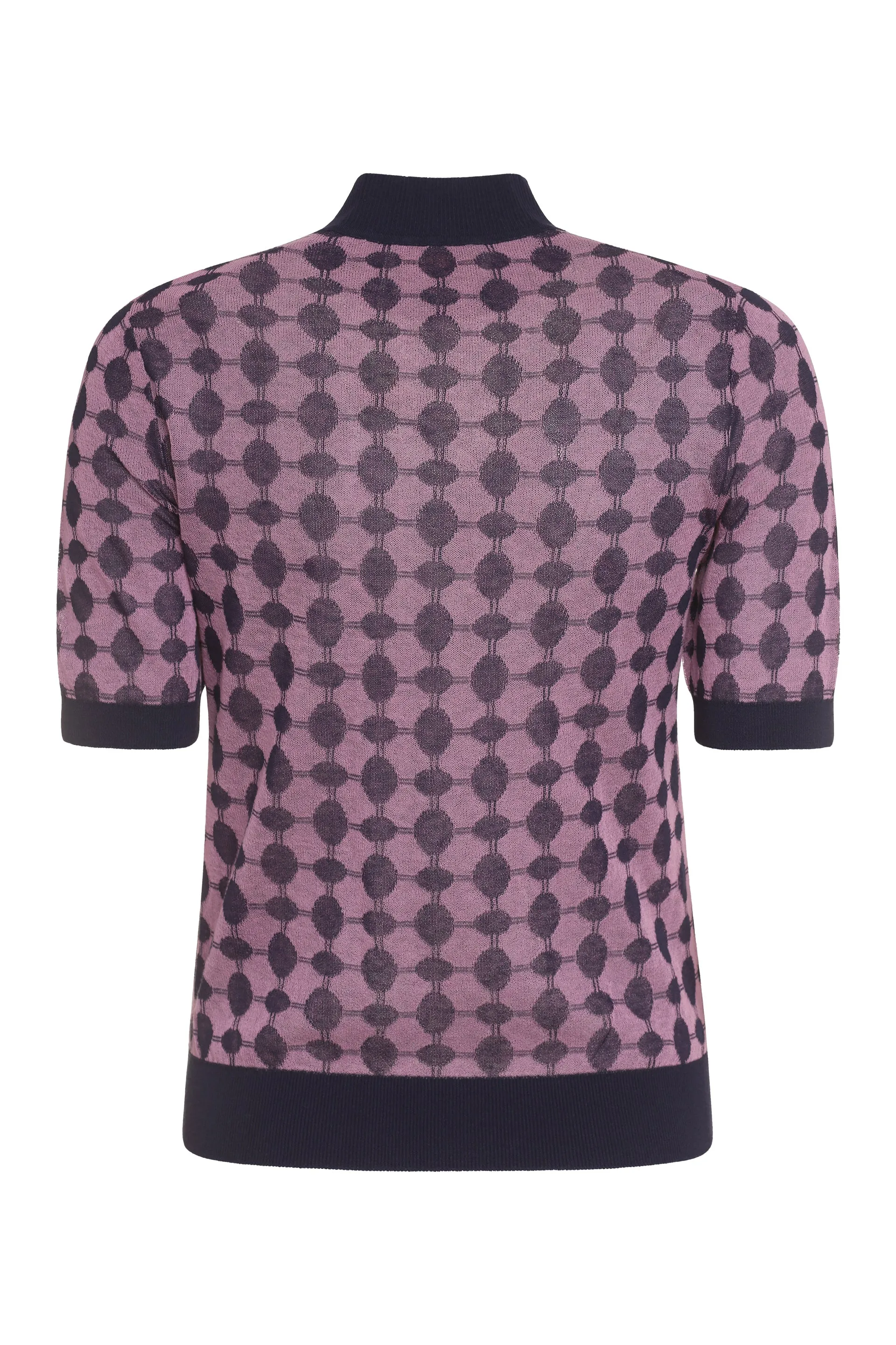 Cotton short sleeve sweater