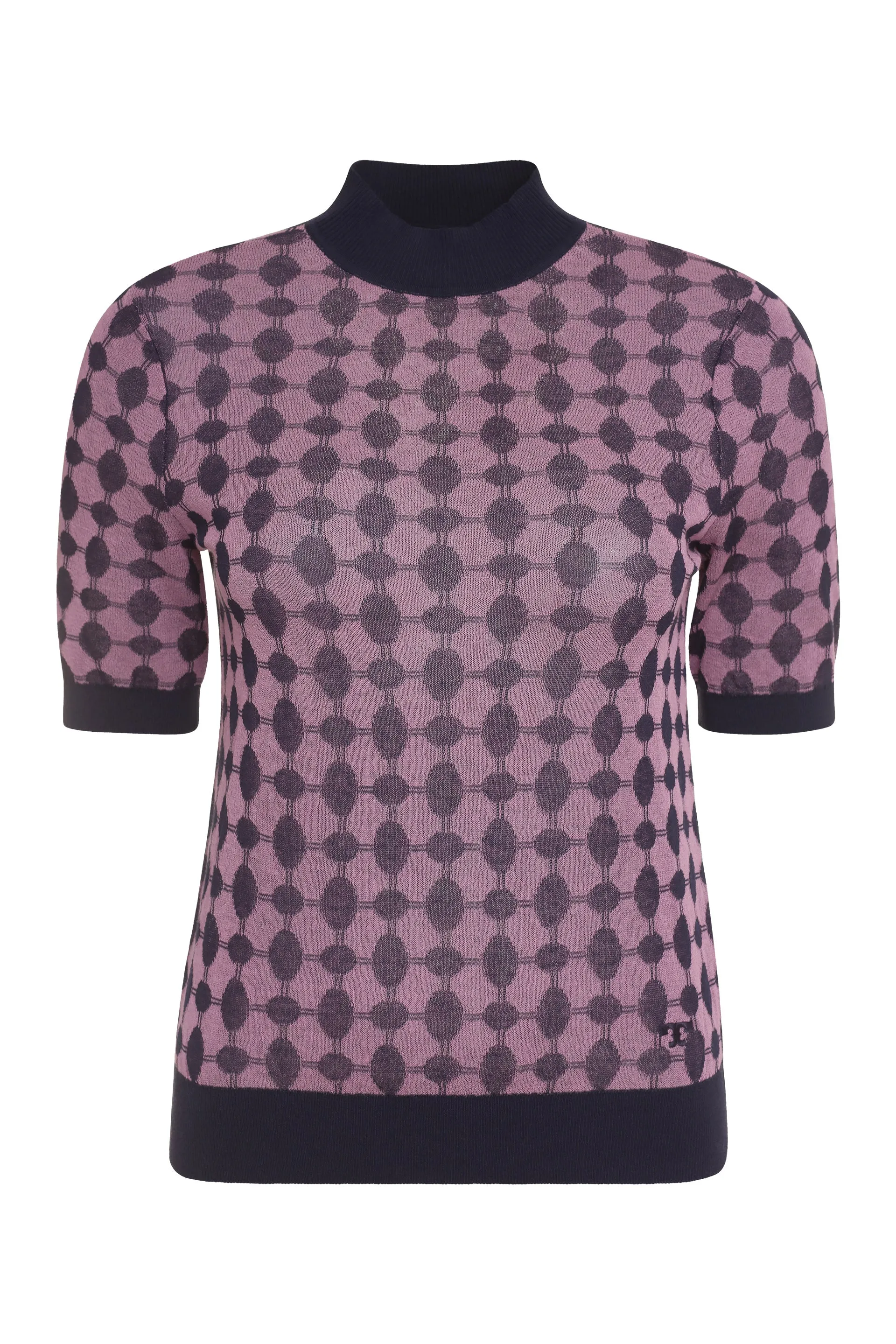 Cotton short sleeve sweater