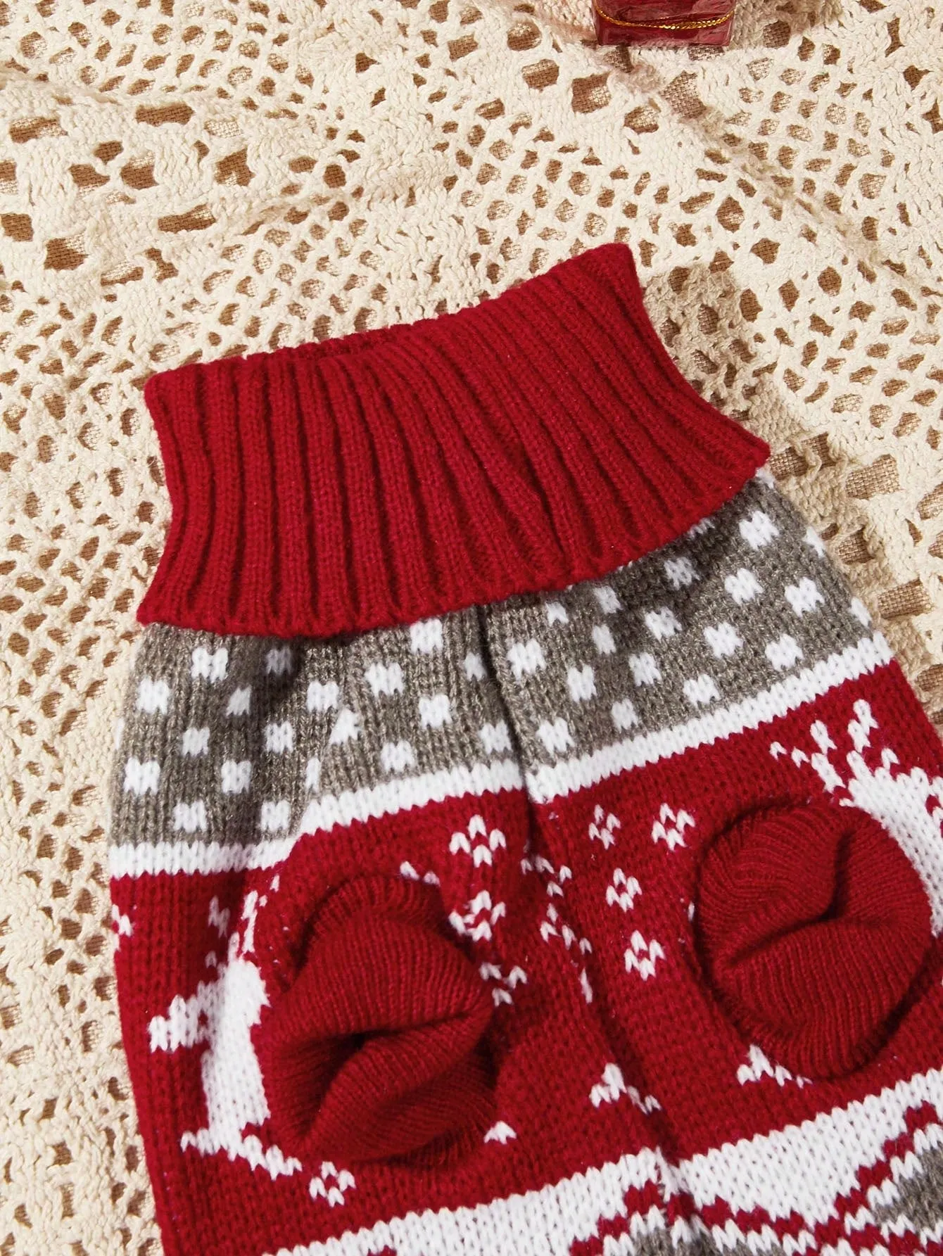 Dog christmas sweaters|1pc Christmas Reindeer Sweater Is Suitable