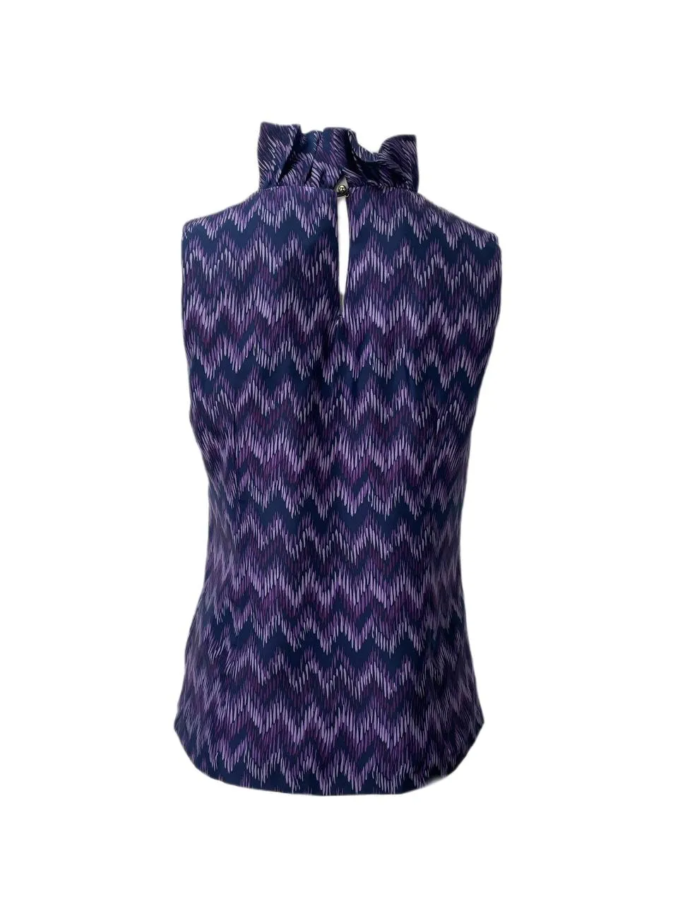 ELIZABETH MCKAY Women's Purple Coctail Top #3002 0 NWT