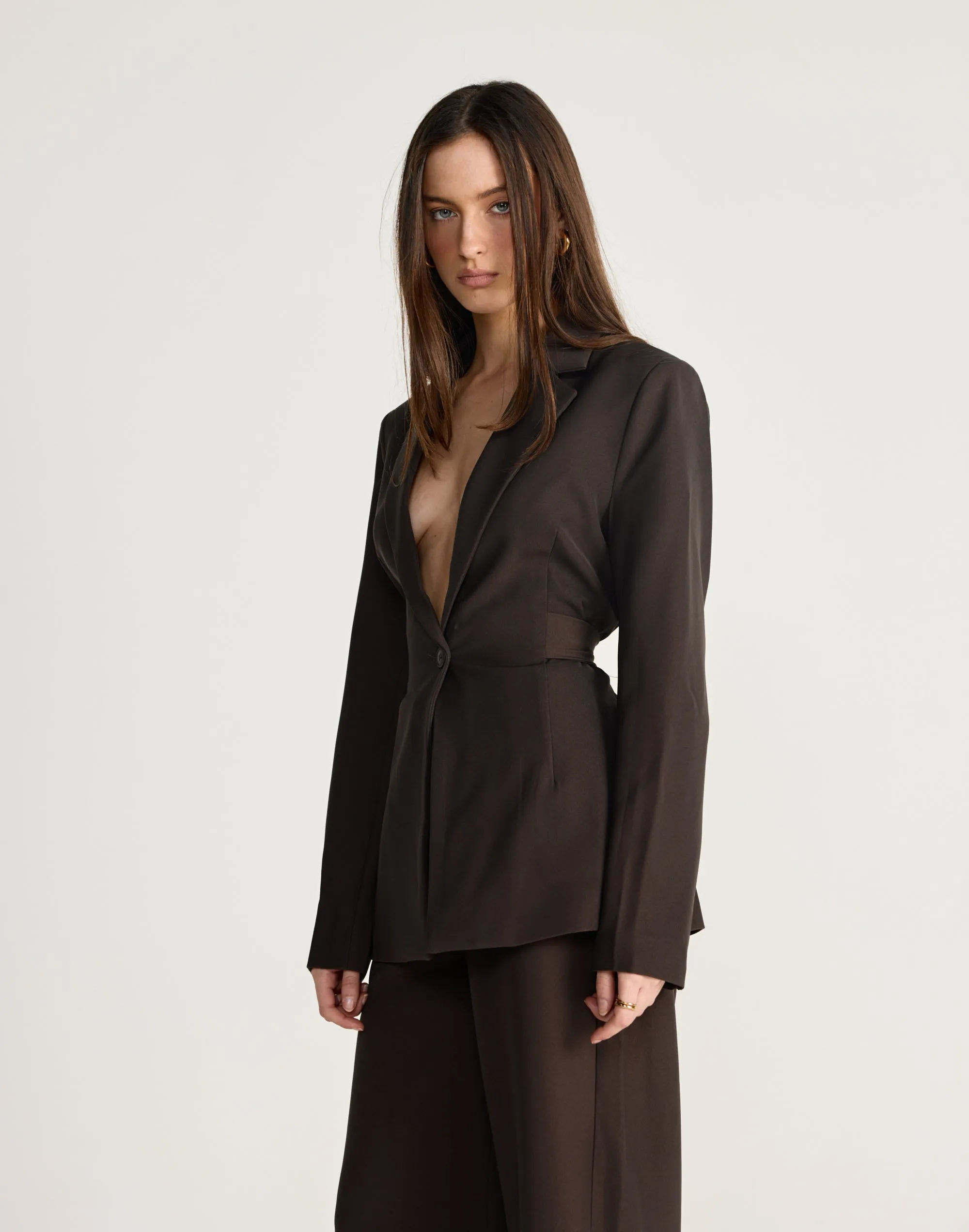 Elwood Blazer (Chocolate)
