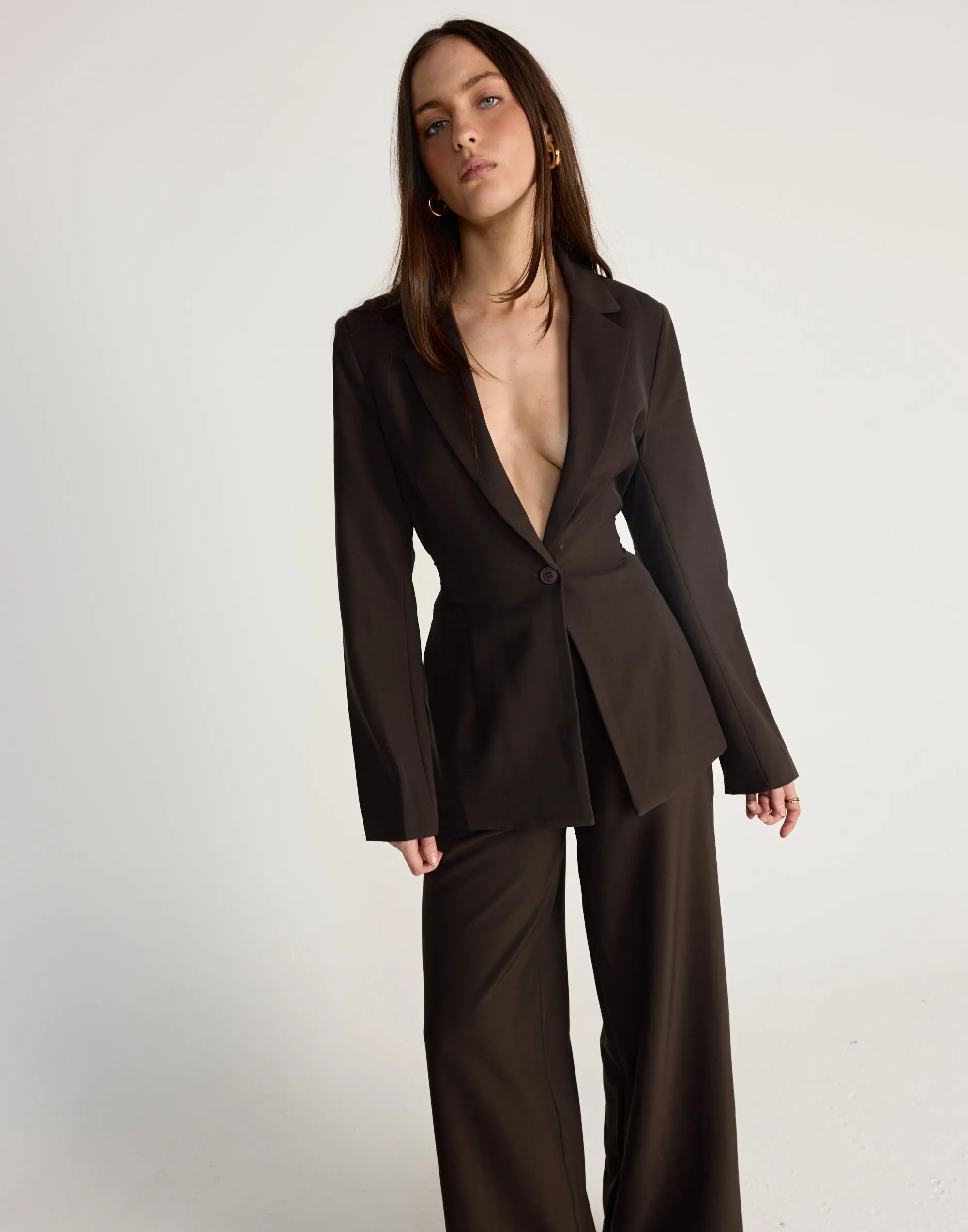 Elwood Blazer (Chocolate)