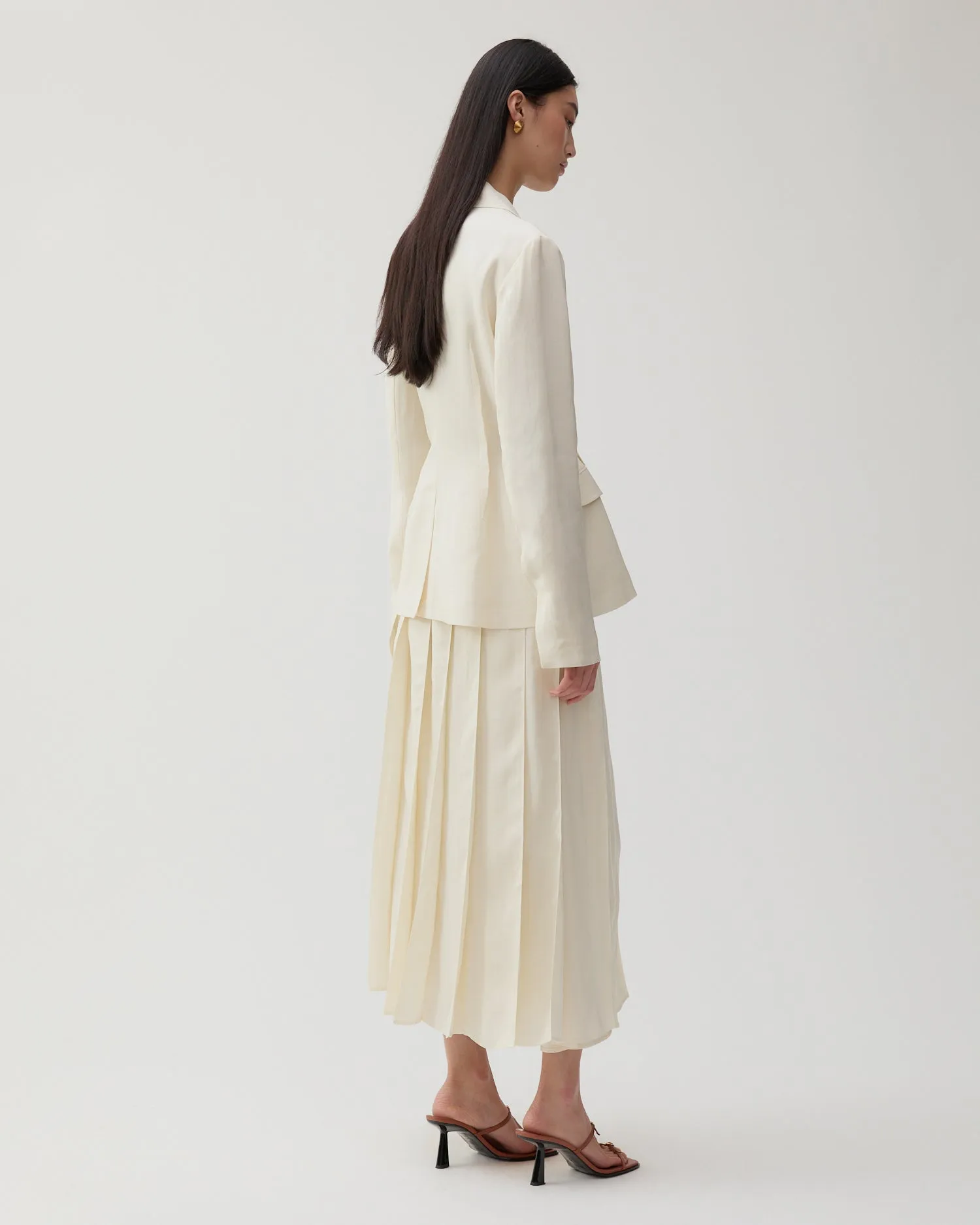 Etta Jacket Viscose Off-White