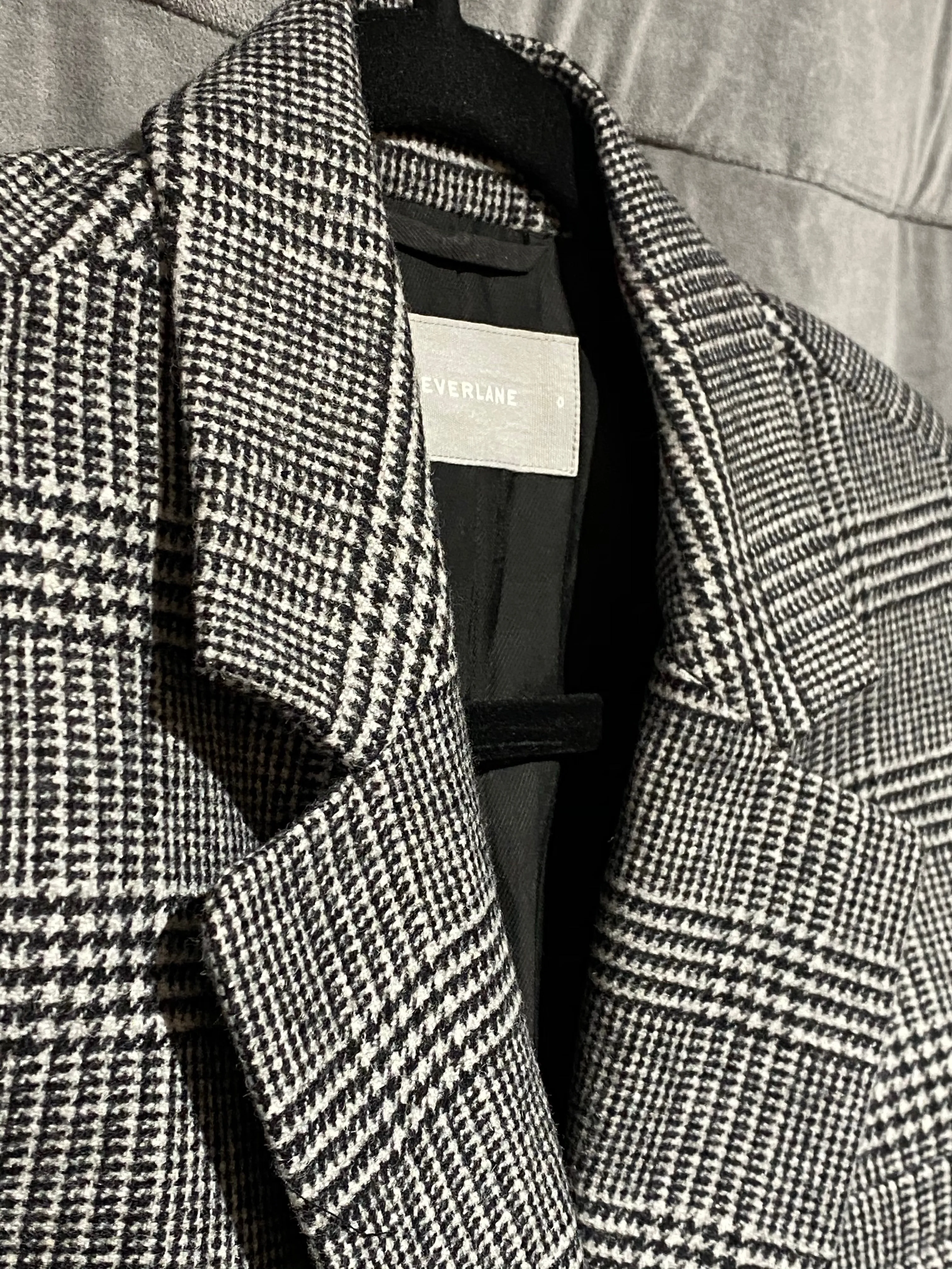 EVERLANE Plaid oversized Blazer