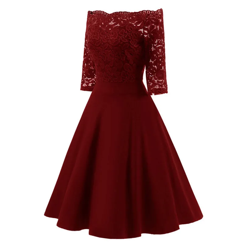 Floral Lace Dresses