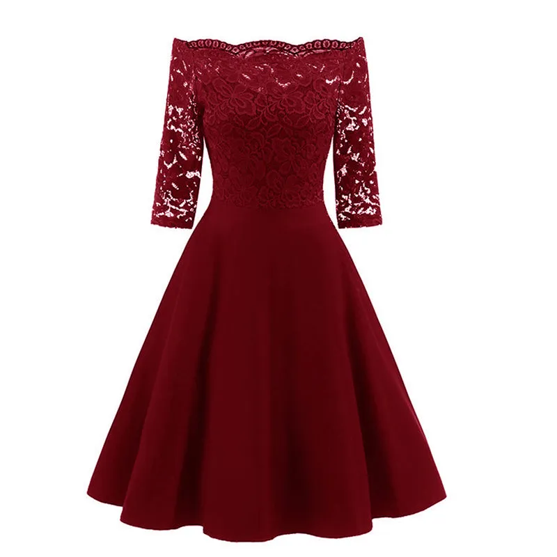 Floral Lace Dresses