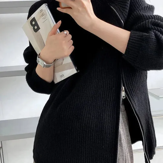 Florence - Turtleneck Knit Sweater