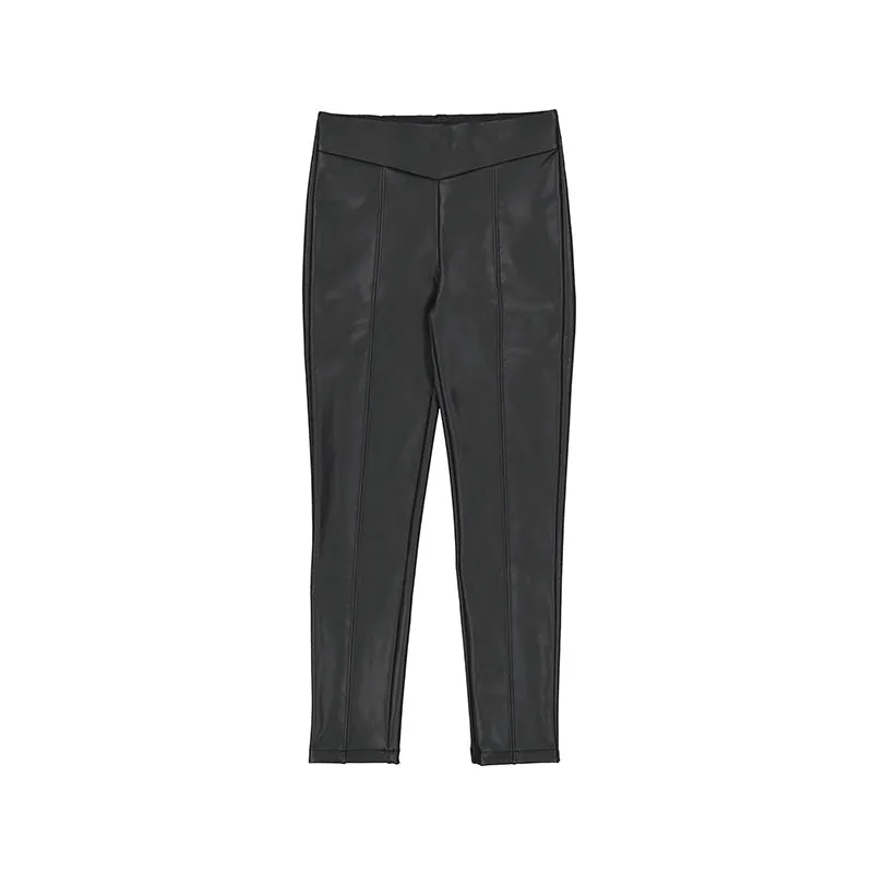 Girl Synthetic Leather Legging 7.744