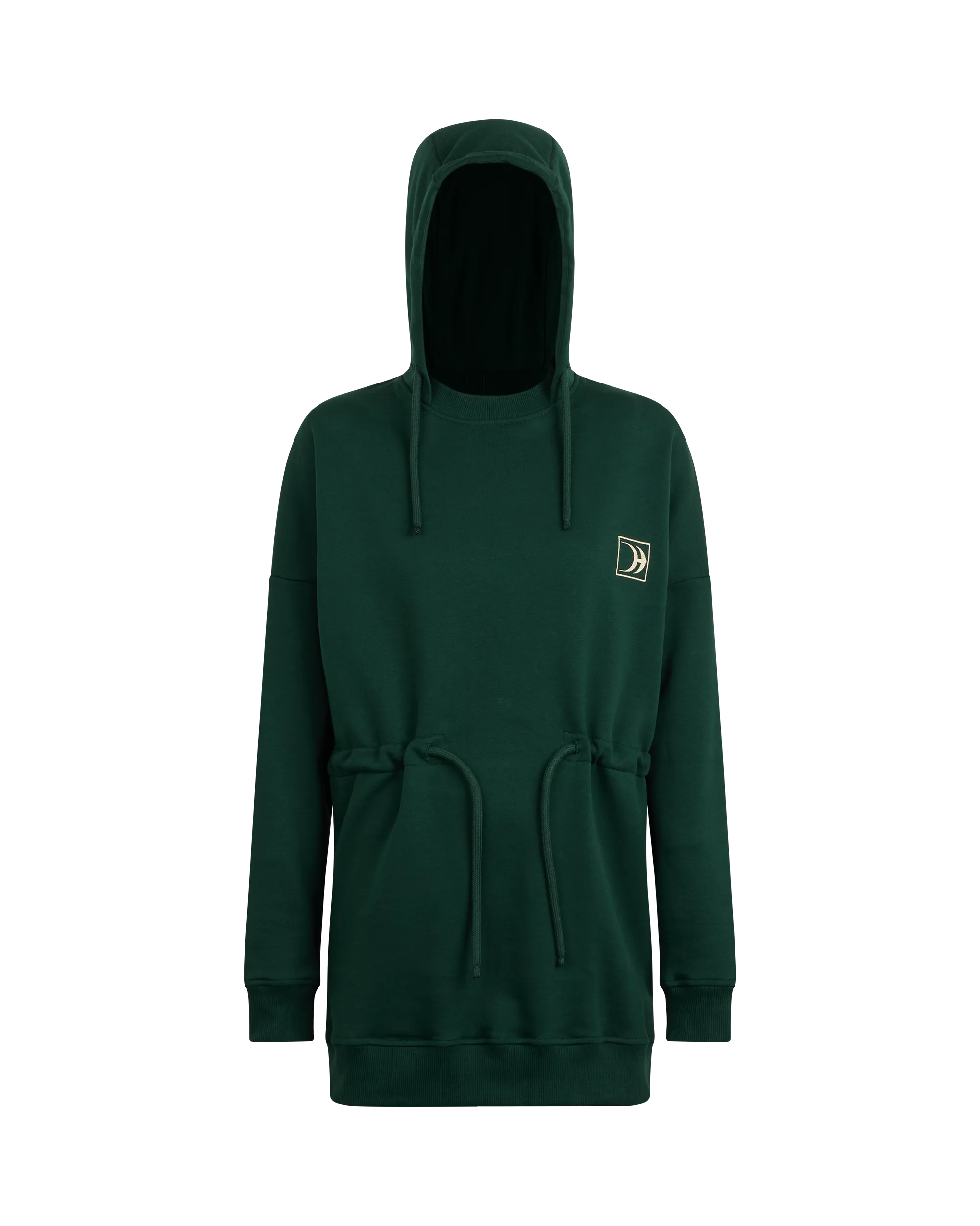 Hoodie Dress Green