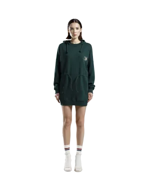 Hoodie Dress Green