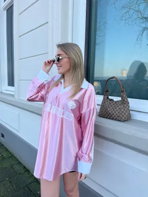 Jersey satin pink
