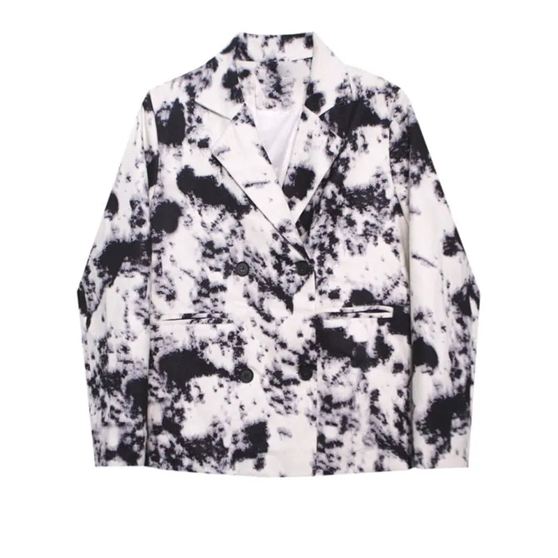 Kali Tie Dye Prints Blazer