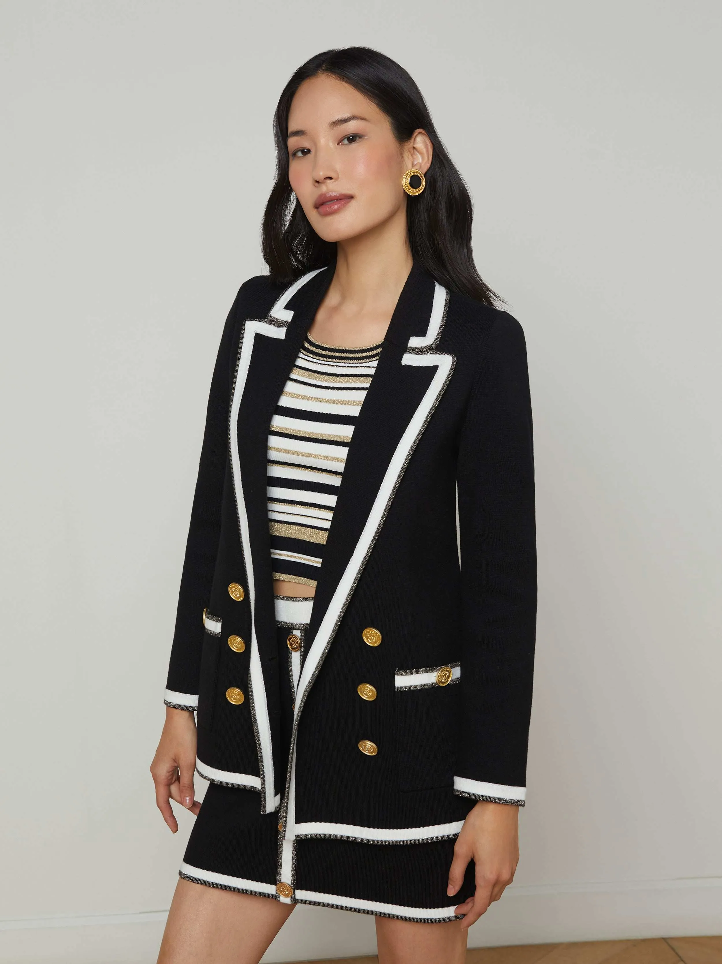 Kenji Oversized Knit Blazer