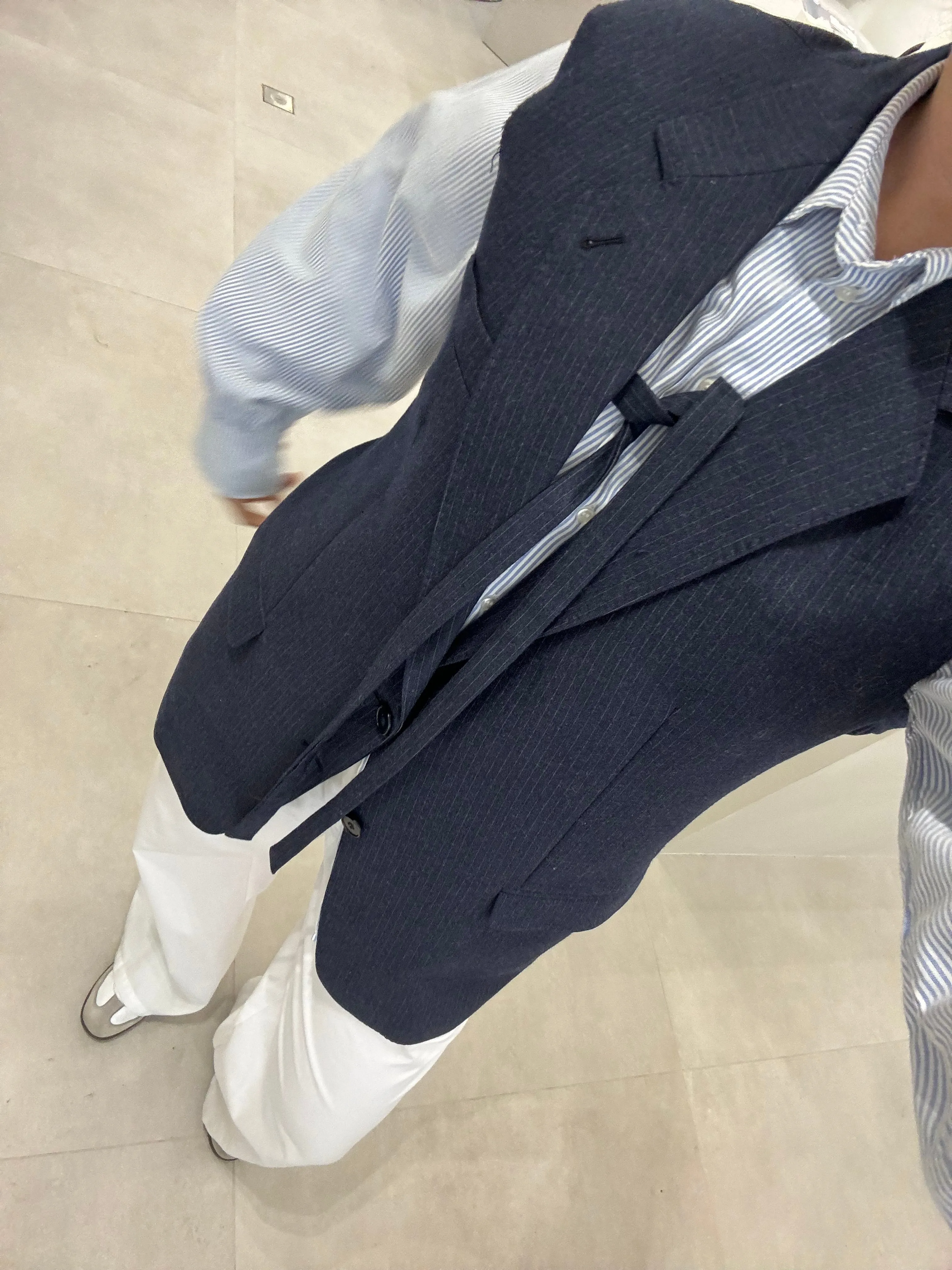 “LA VESTE D’ARC,, upcycled blazer