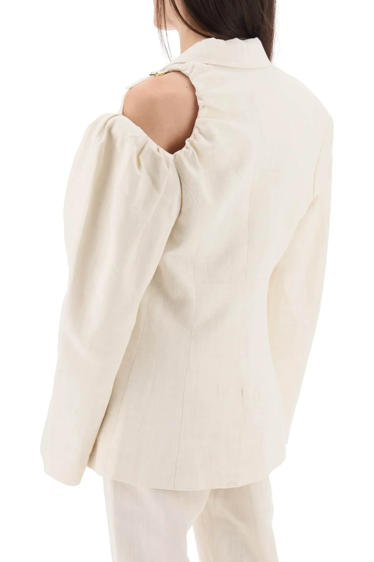 la veste galliga' single-breasted blazer