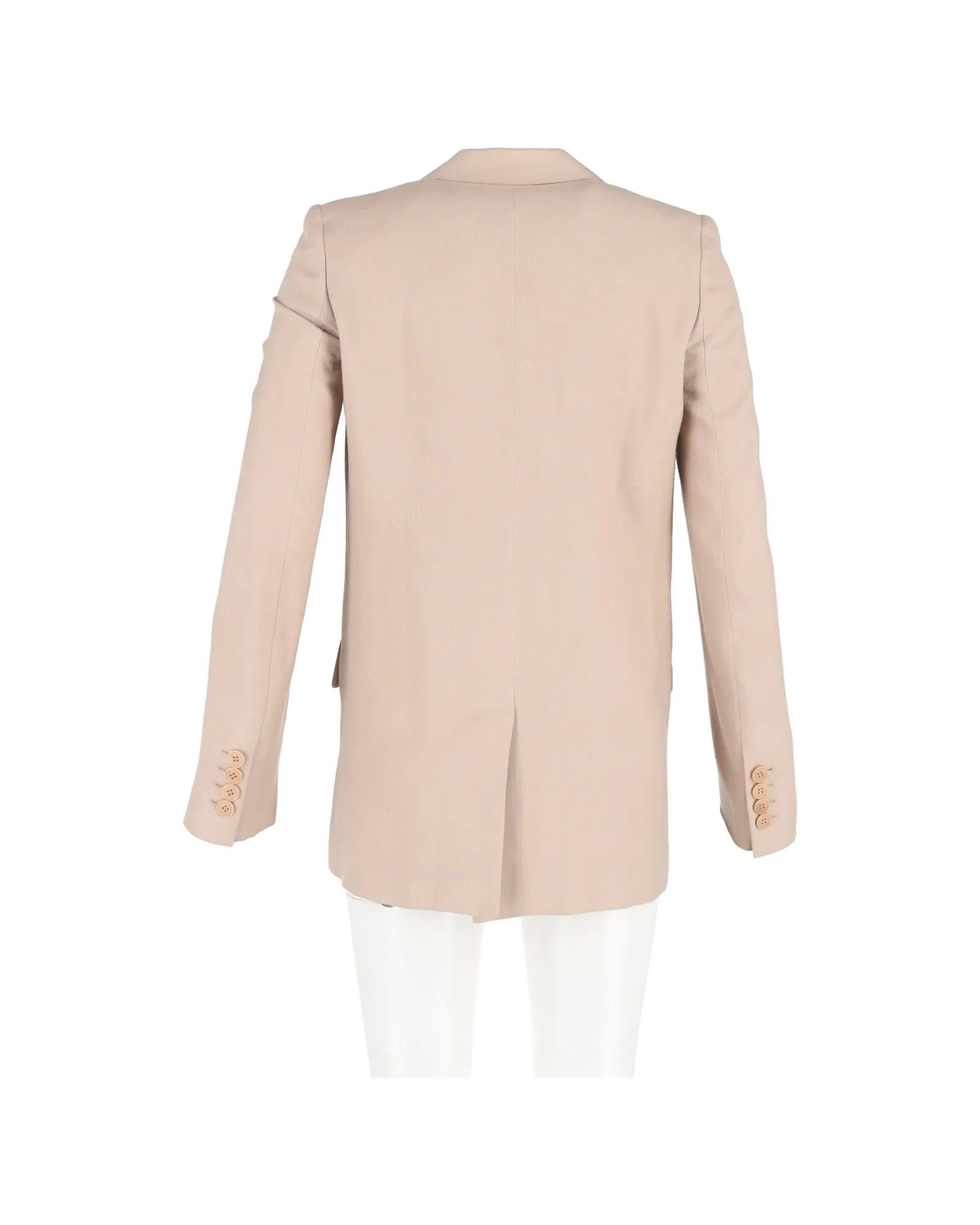 LinenRamie SingleBreasted Blazer