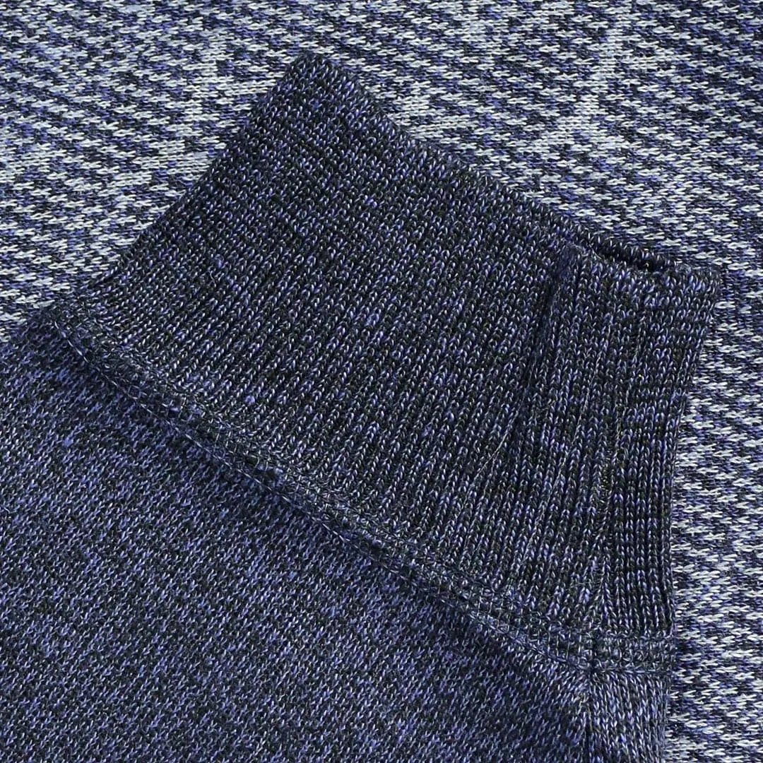 Men V Neck Long Sleeves Synthetic Wool Sweaters