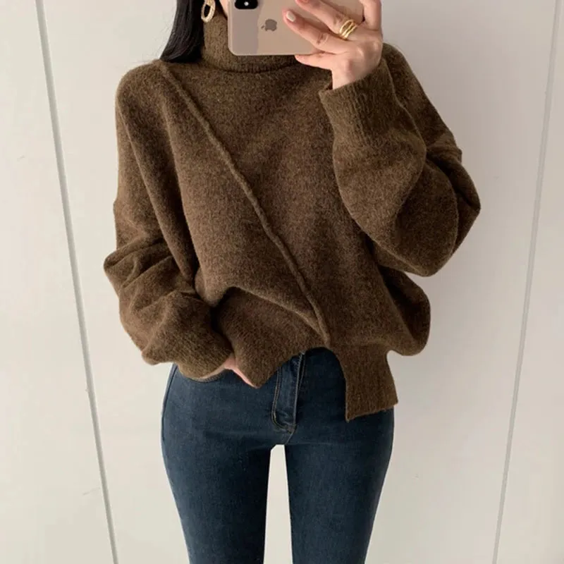 Oversize Turtleneck Sweater