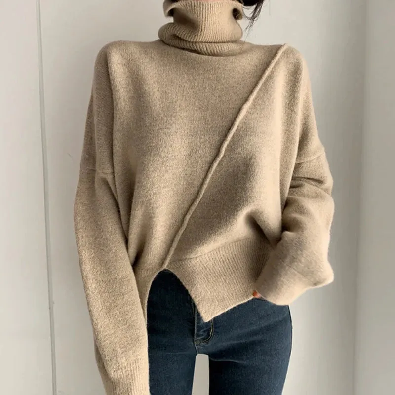 Oversize Turtleneck Sweater