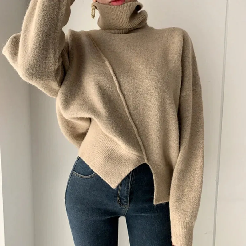 Oversize Turtleneck Sweater