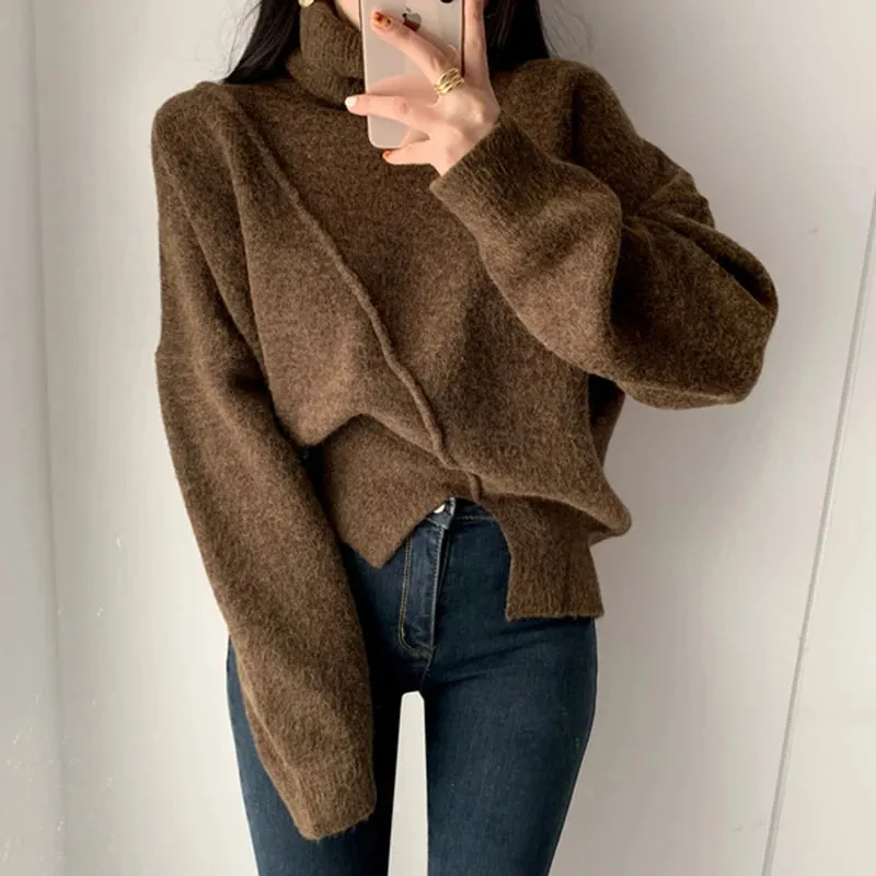 Oversize Turtleneck Sweater