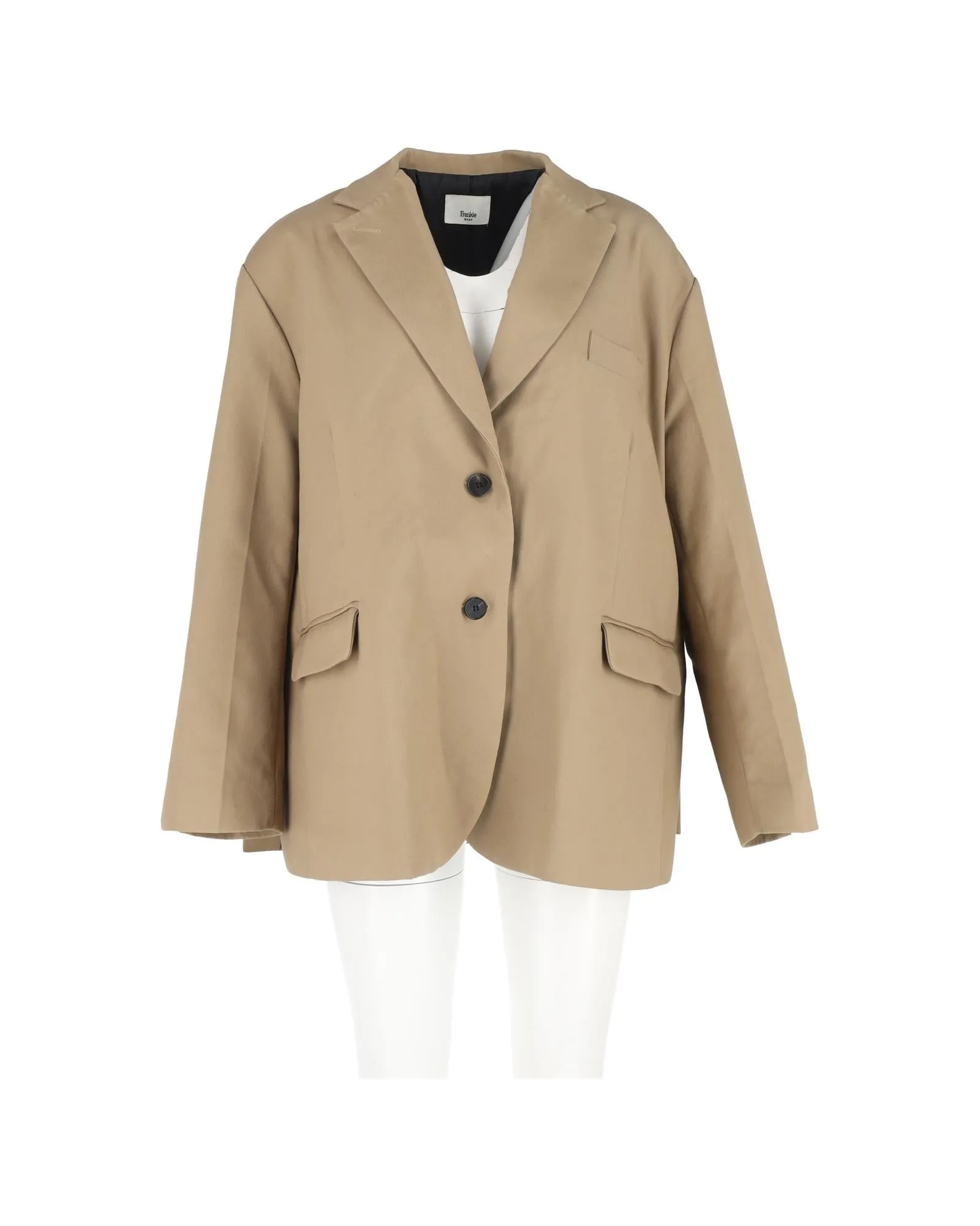 Oversized Cotton Blazer
