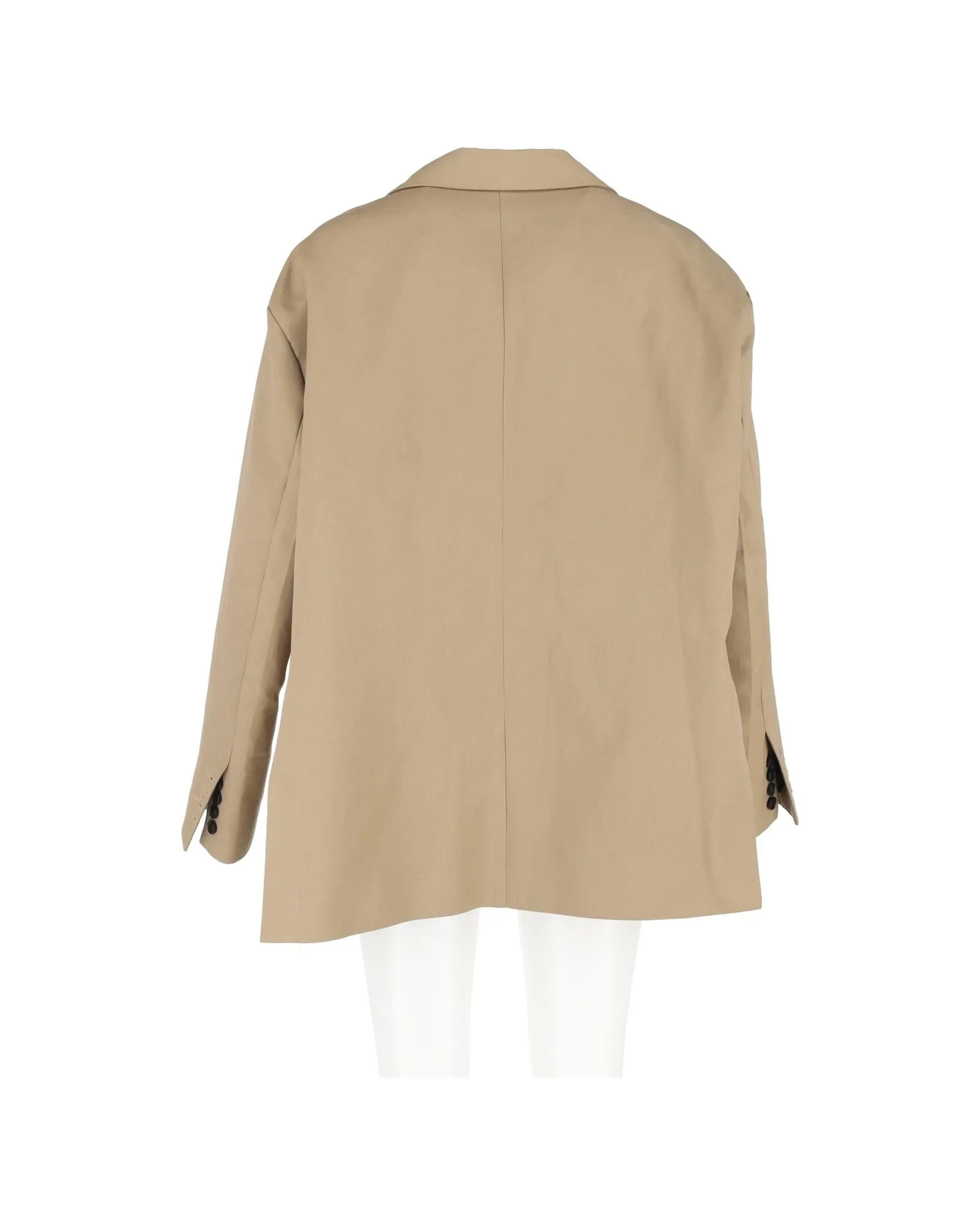 Oversized Cotton Blazer