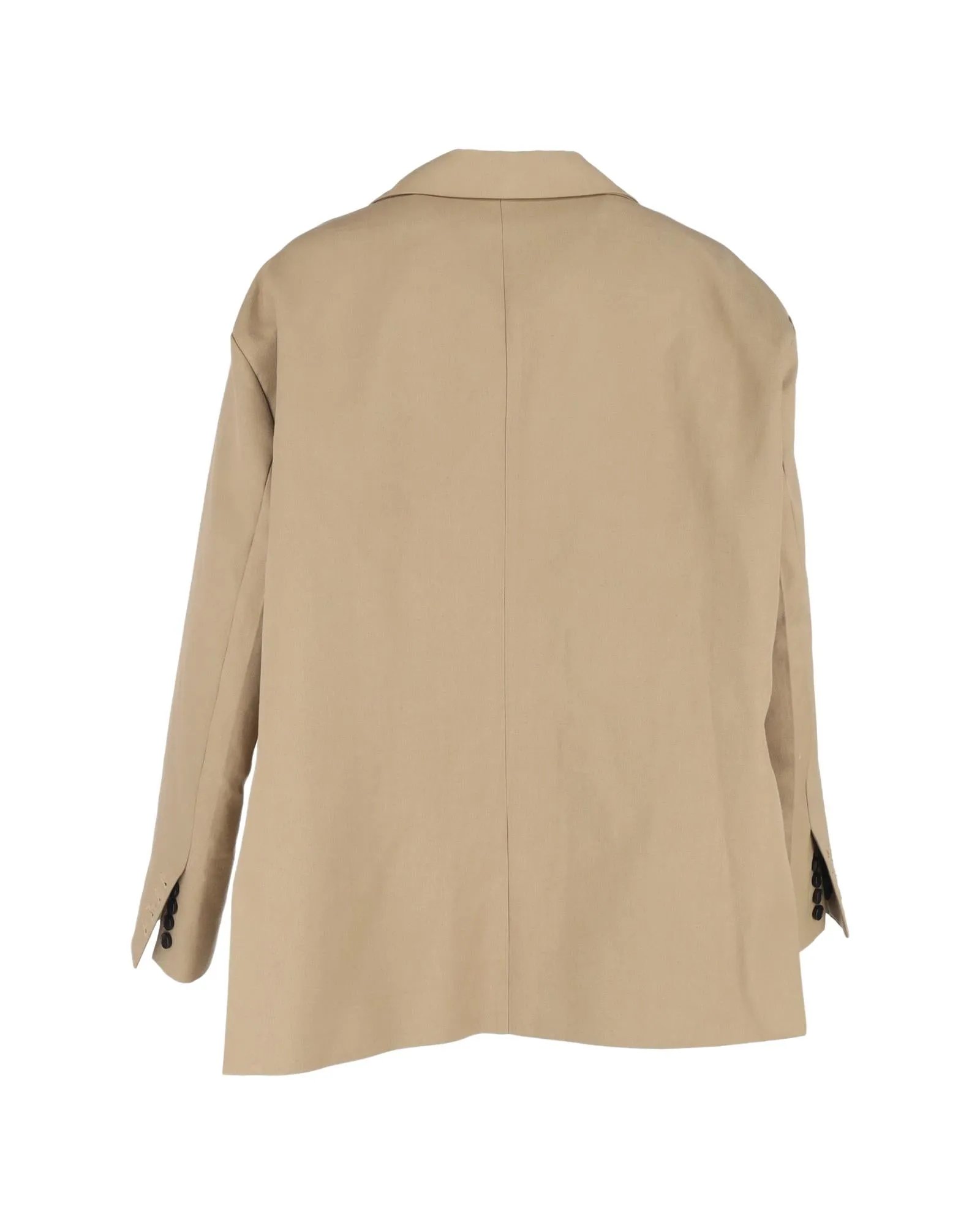 Oversized Cotton Blazer