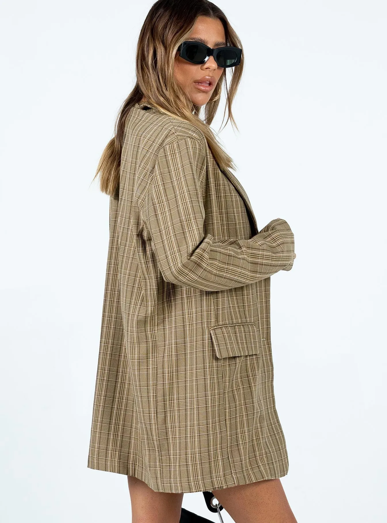 Paddie Plaid Blazer Multi