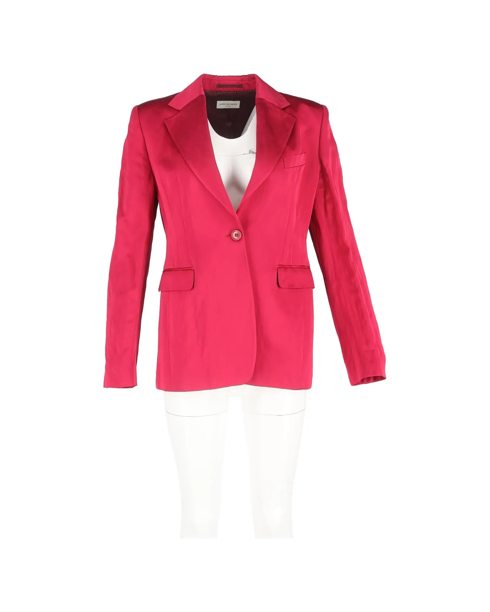 Pink Singlebreasted Blazer