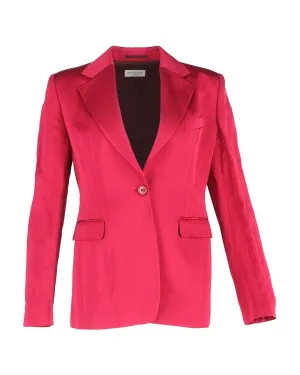 Pink Singlebreasted Blazer