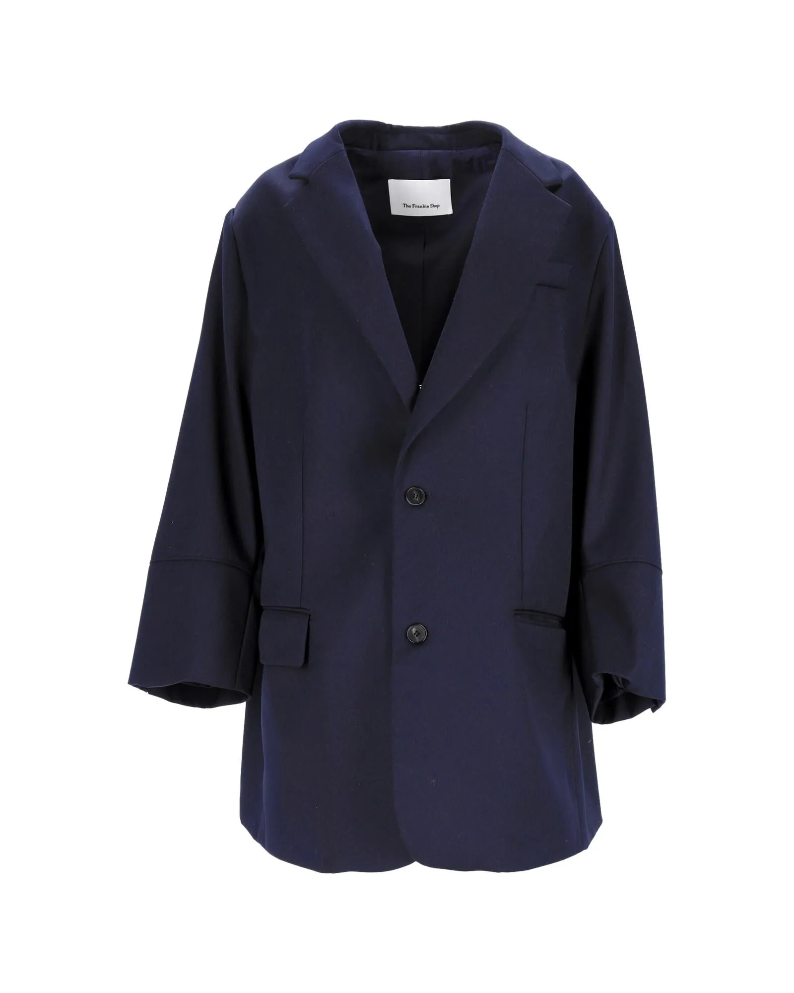 Relaxed Fit Notch Collar Blazer