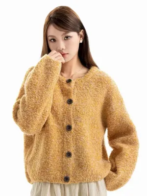 Round Neck Cardigan