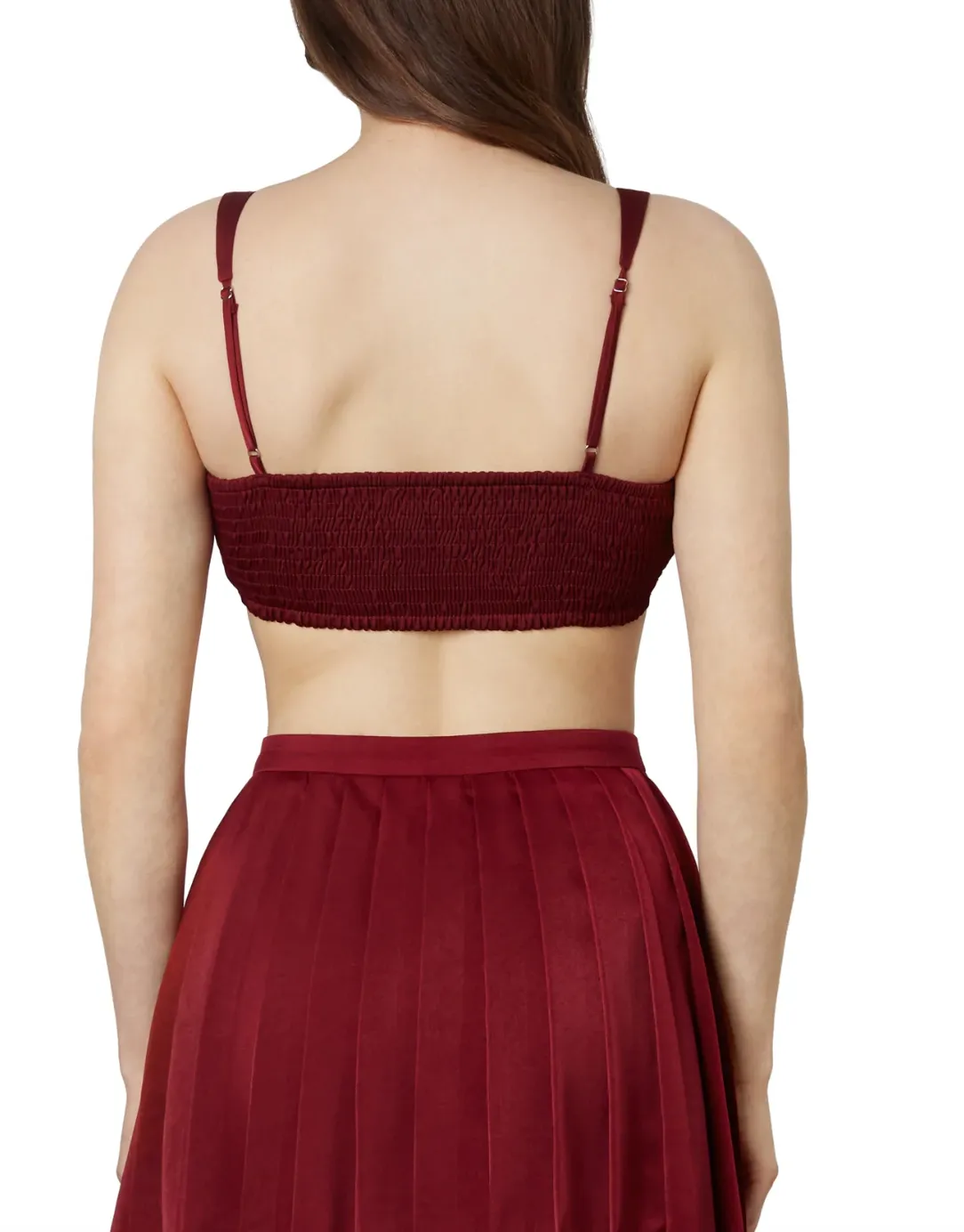 Satin Square Neck Bralette