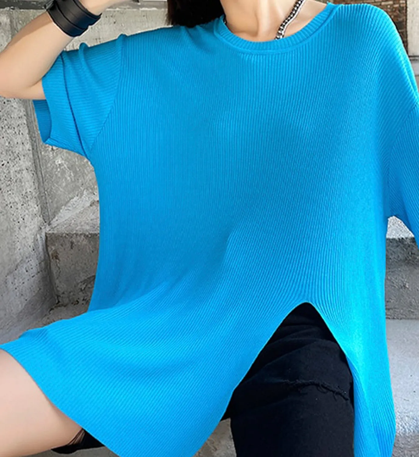 Slit Sweater Knit