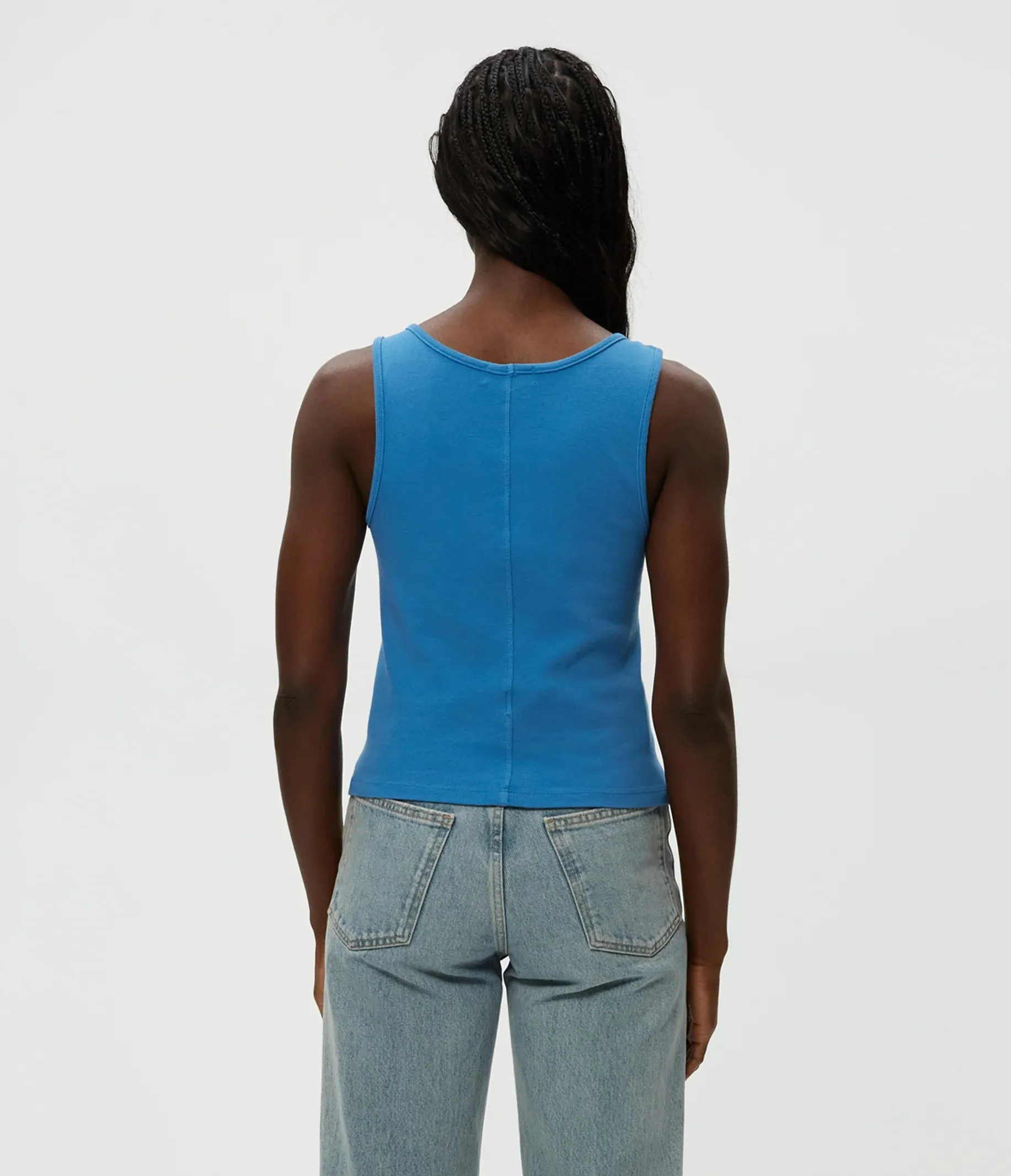 Sloan V Neck Tank - Ocean