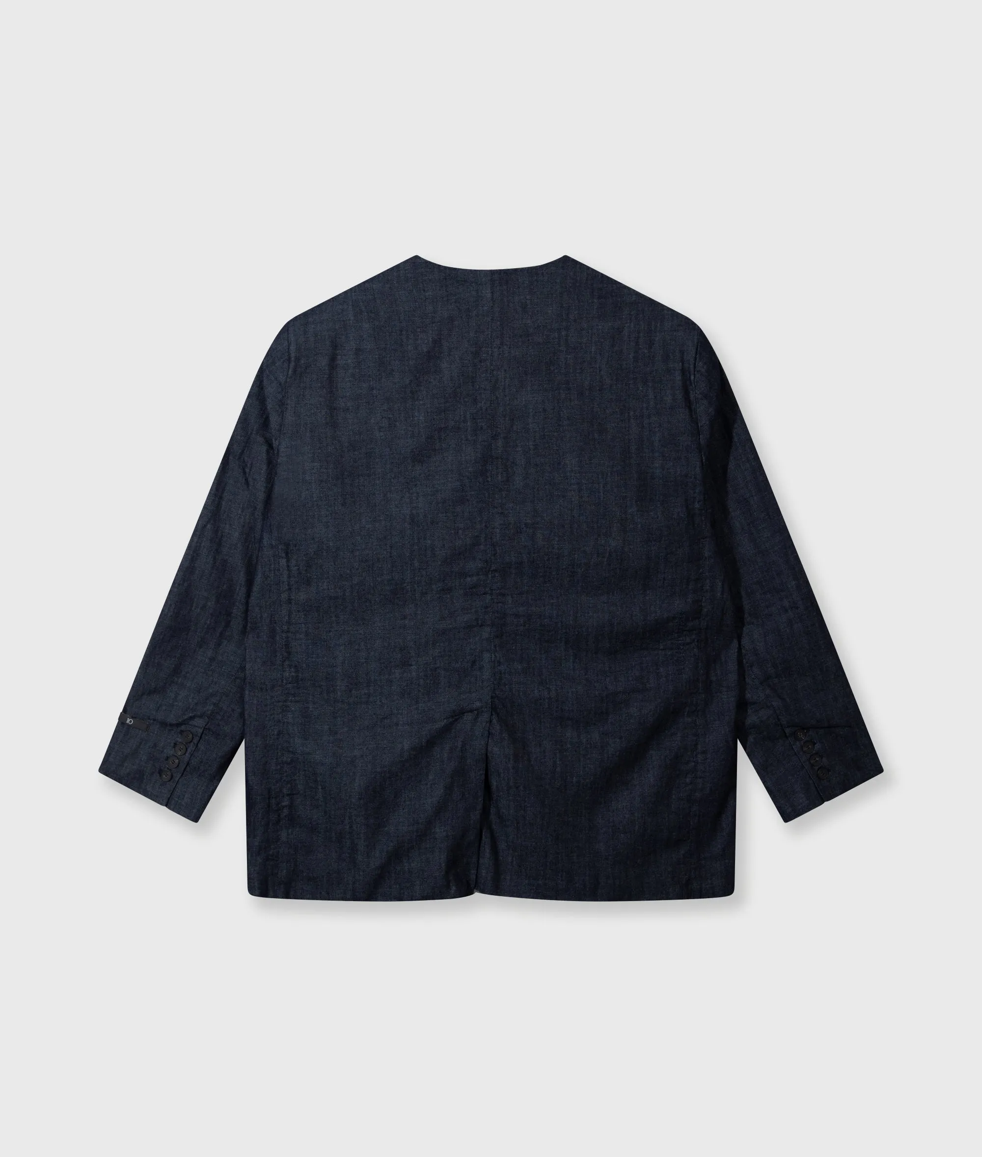 statement blazer | yale blue