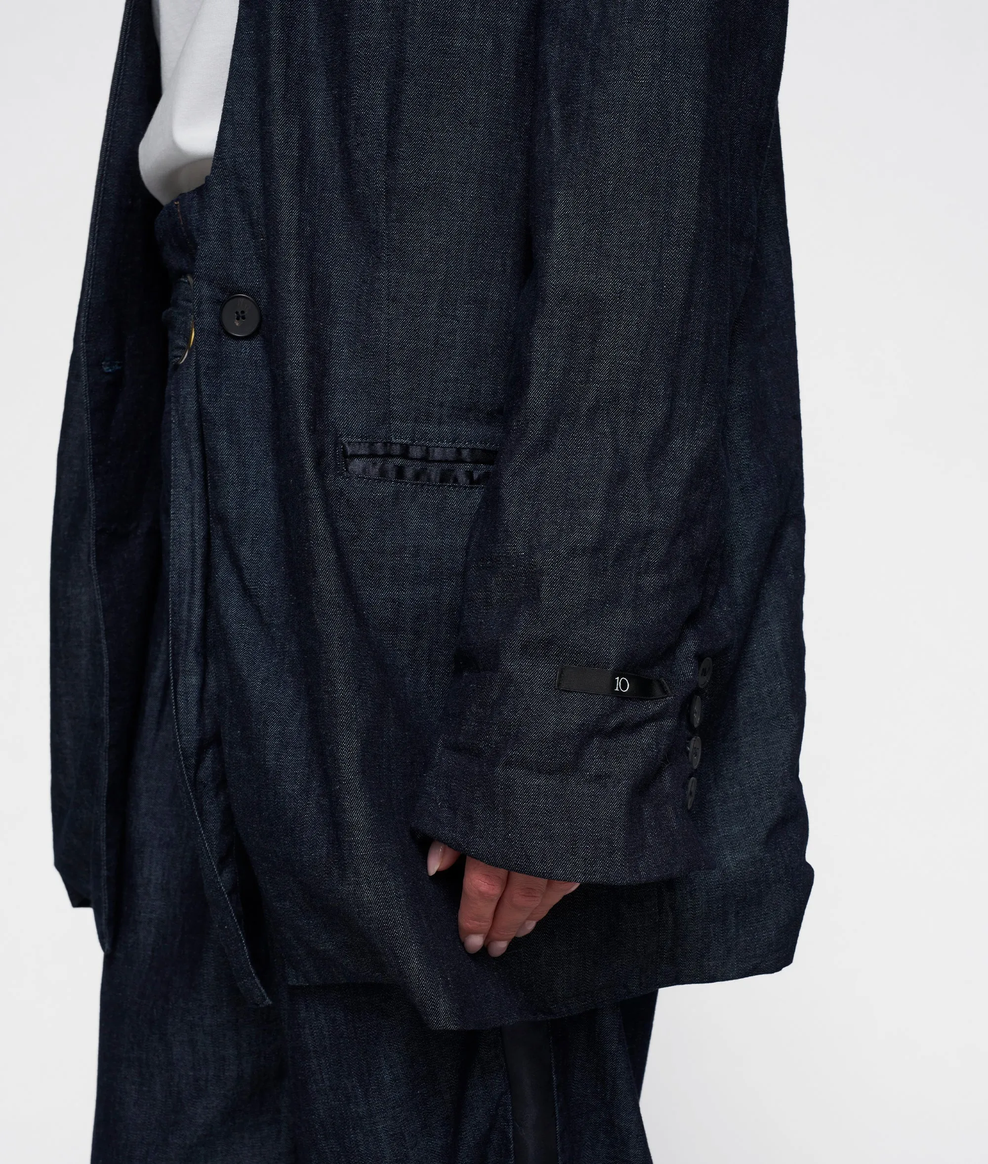 statement blazer | yale blue