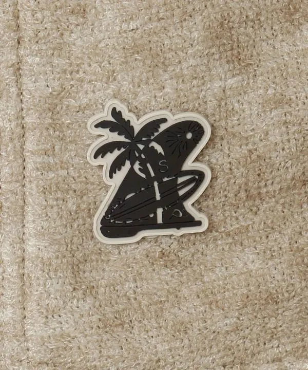 SURF＆Palms Pile Hoodie Dress