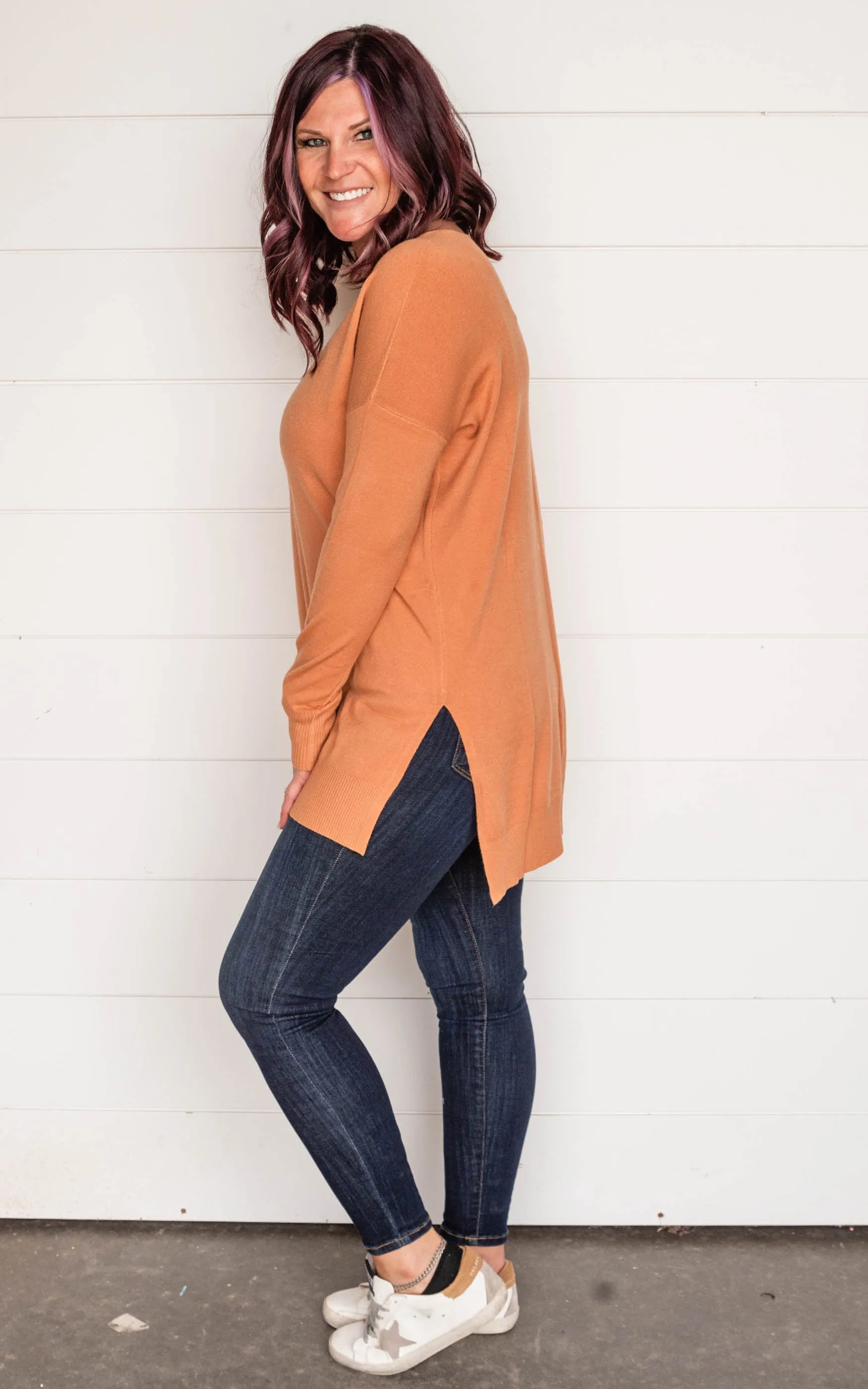 The Natalie Everyday V-Neck Sweater - Part 1 - Final Sale
