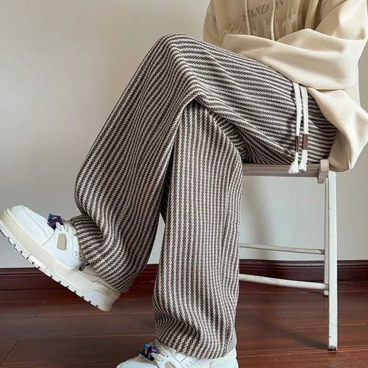 Trisha - Classic Herringborne Sweatpants