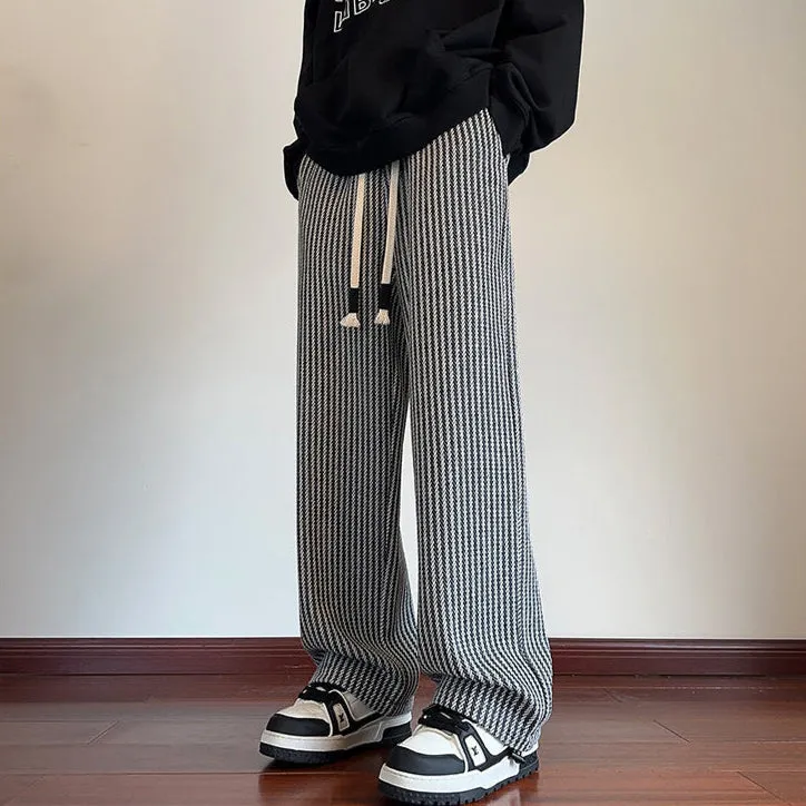 Trisha - Classic Herringborne Sweatpants