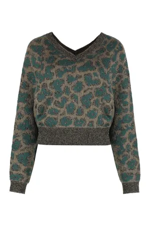 V neck pullover