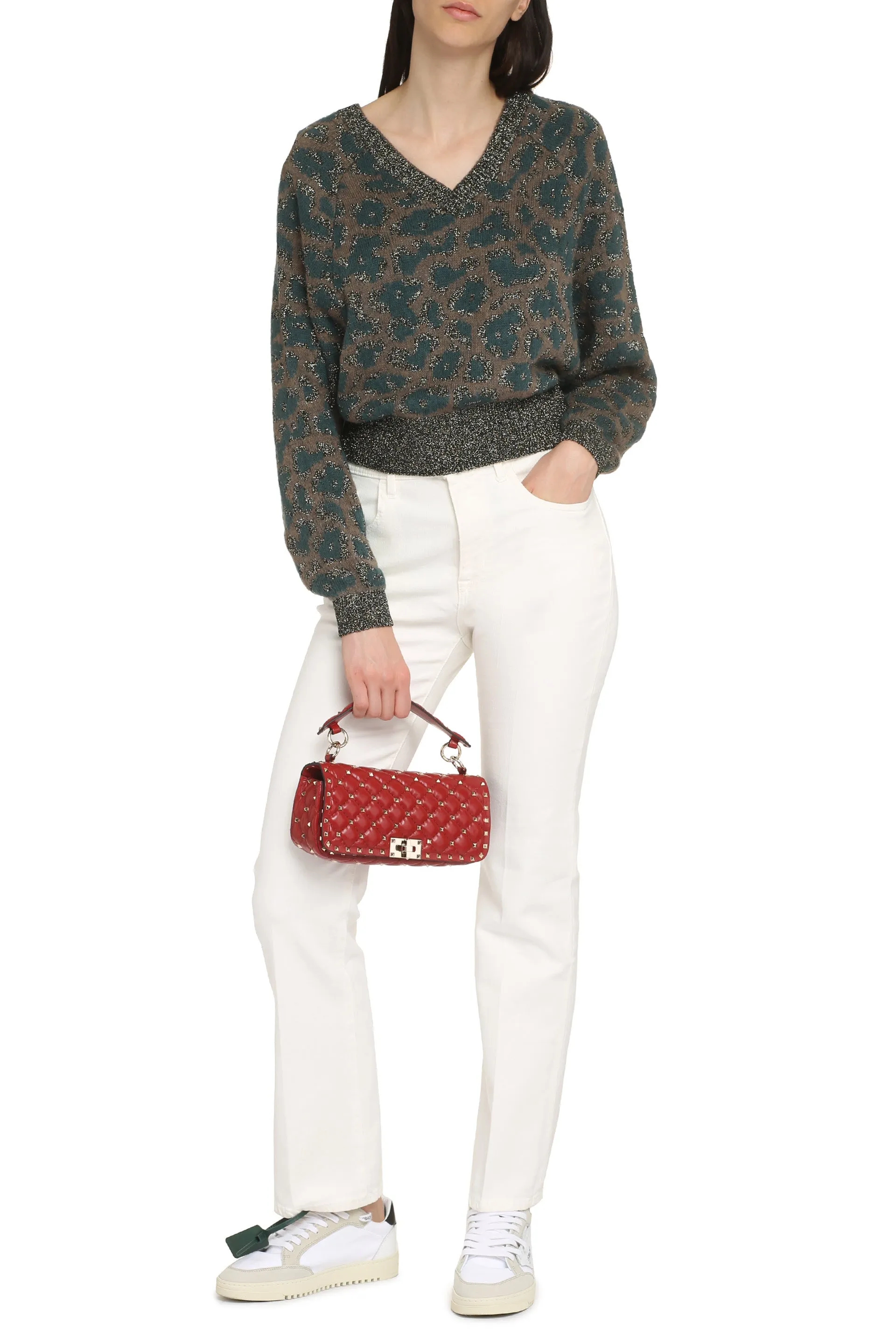 V neck pullover